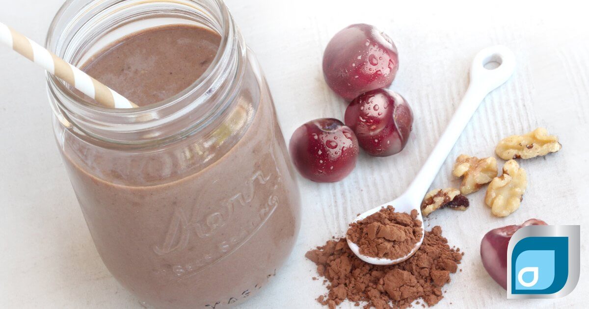 Cherry_Choco_blog protein smoothie